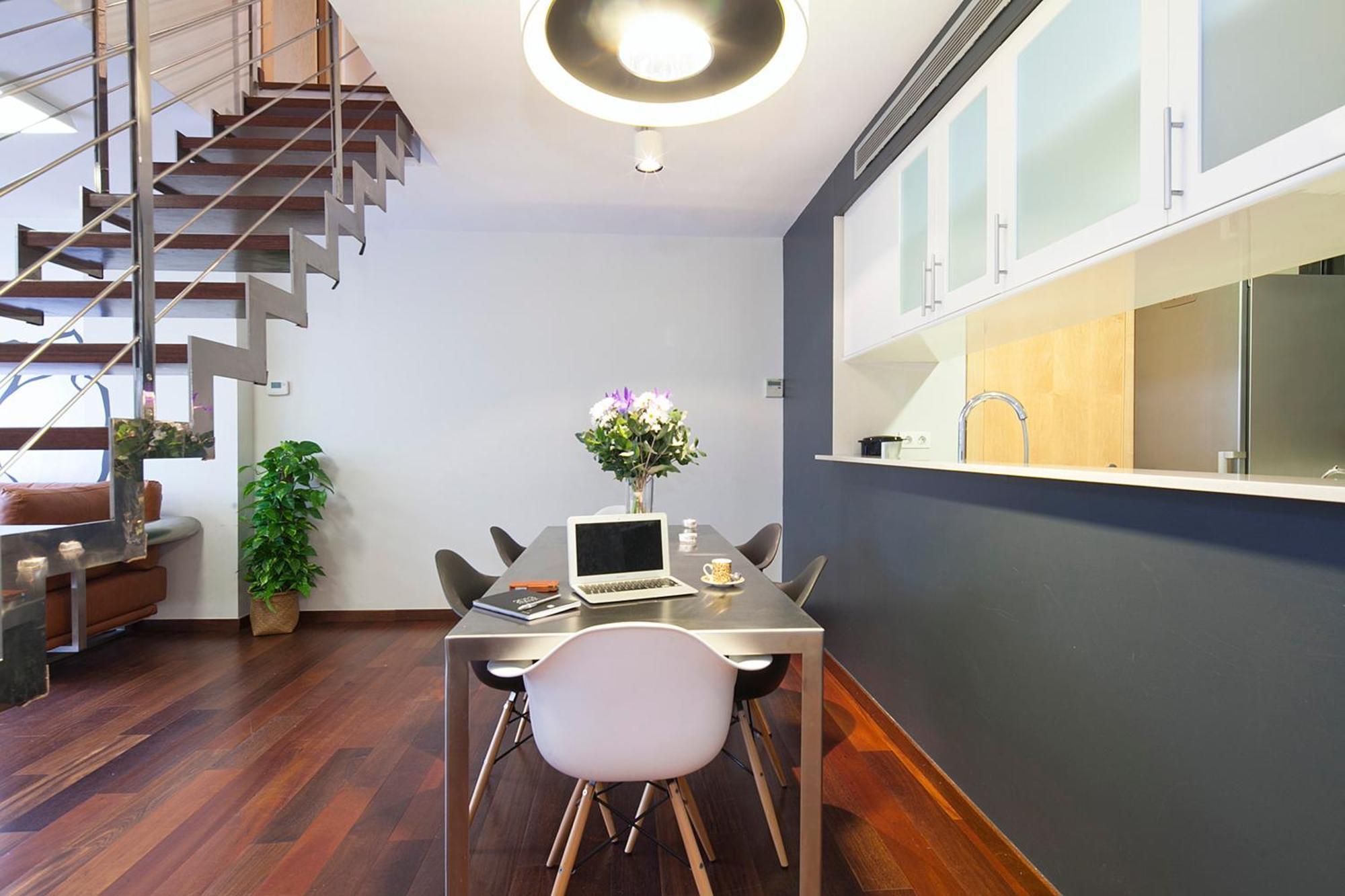 My Space Emirates - Splendid Apartment With Terrace And Pool Near Park Gueell Barcellona Camera foto